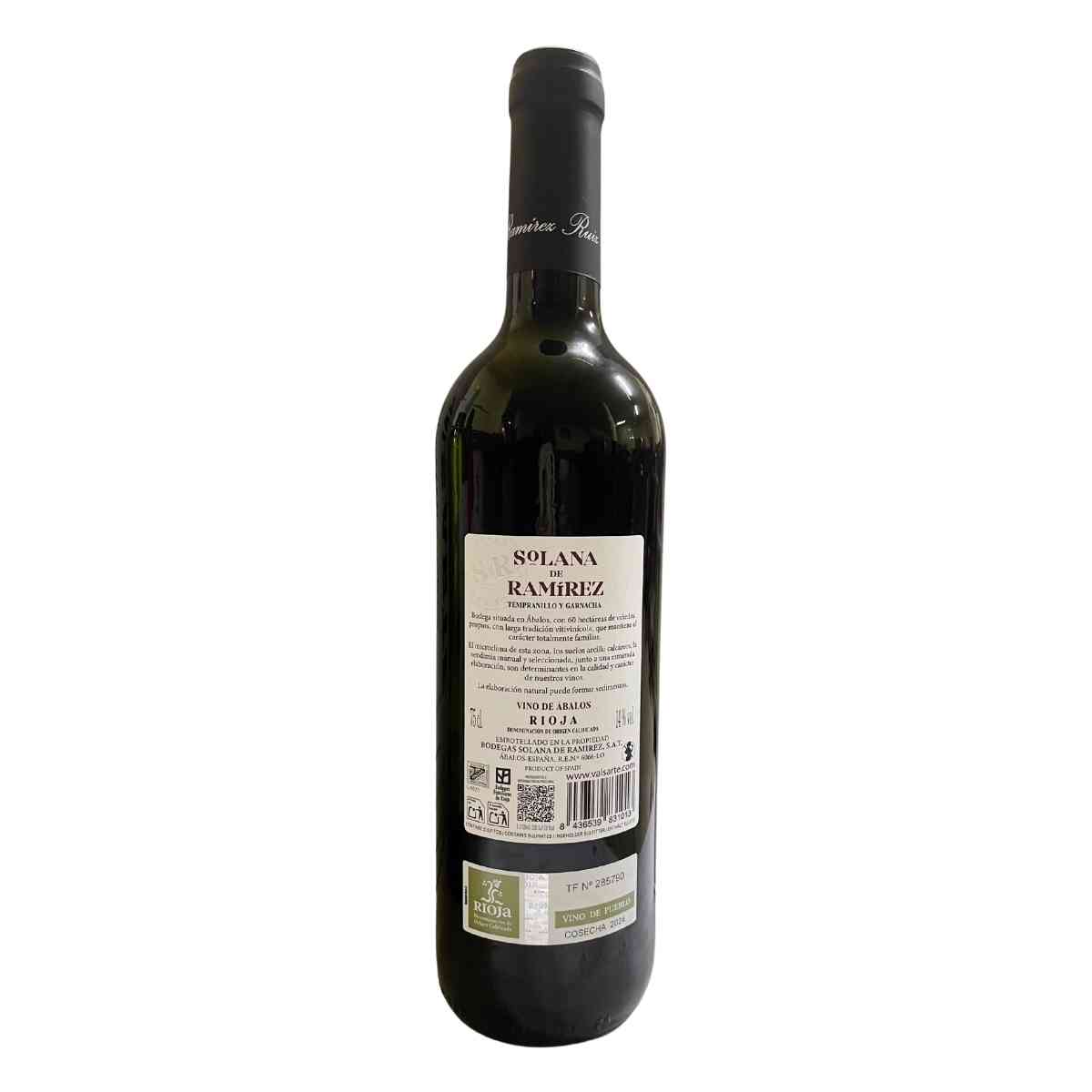 Tinto Solana 2024 2 CONTRA SOLANA DE RAMIREZ